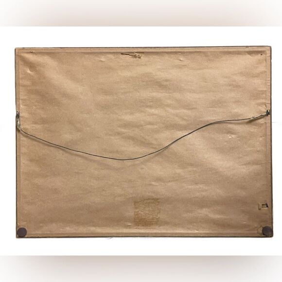 Ethel Tucker Vintage Bermuda Framed Lithograph Print of Waterlot Inn&Lighthouse - Picture 11 of 12